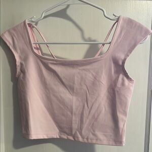Pink Women's Crop Top